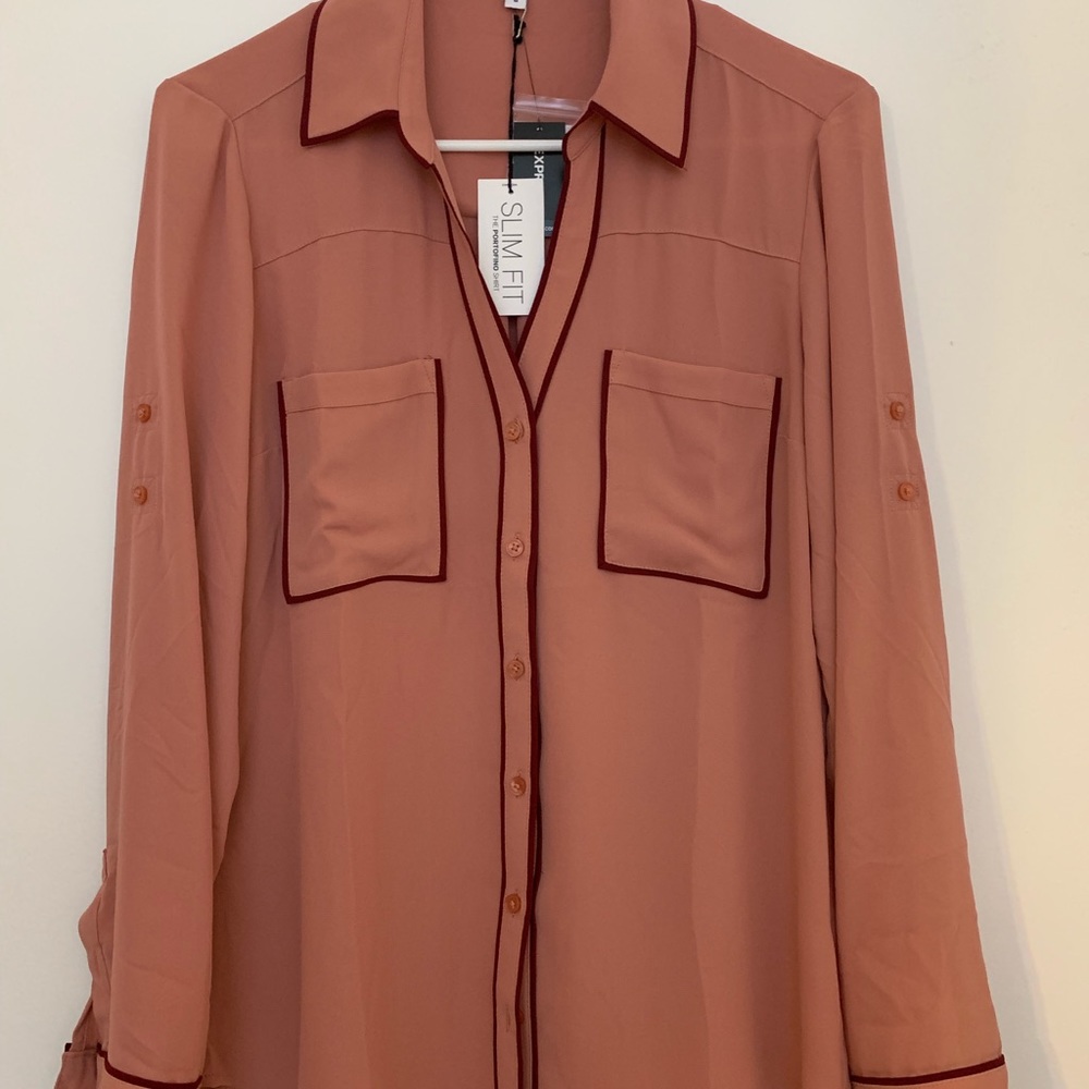 NWT - EXPRESS - PORTOFINO SHIRT - SIZE: M